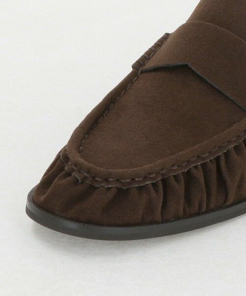 green label relaxing / グリーンレーベル リラクシング フラットシューズ | ギャザー ローファー | 詳細21