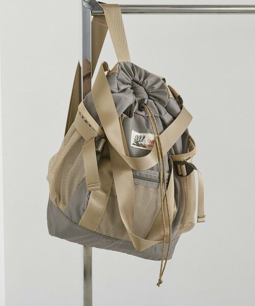 green label relaxing / グリーンレーベル リラクシング リュック・バックパック | 【別注】＜CARIBOU MOUNTAINEERING＞トートバッグ / バックパック（LT.GRAY）