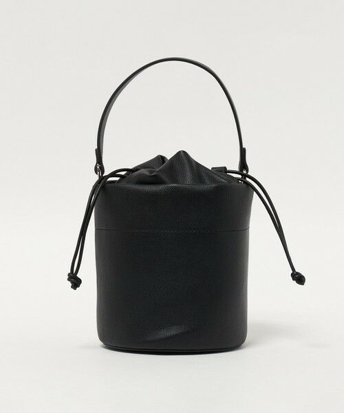 green label relaxing / グリーンレーベル リラクシング ショルダーバッグ | ２WAY 巾着ドロストバケツバッグ（BLACK）