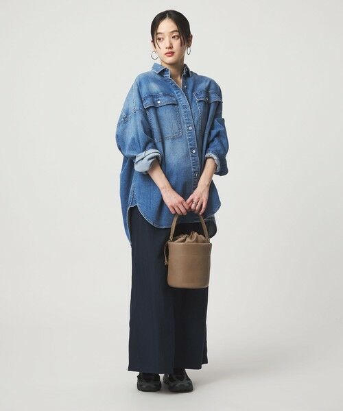 green label relaxing / グリーンレーベル リラクシング ショルダーバッグ | ２WAY 巾着ドロストバケツバッグ | 詳細5