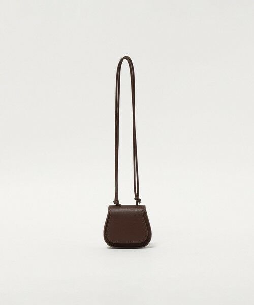 green label relaxing / グリーンレーベル リラクシング ネックレス・ペンダント・チョーカー | フラップ ポーチネックレス（DK.BROWN）