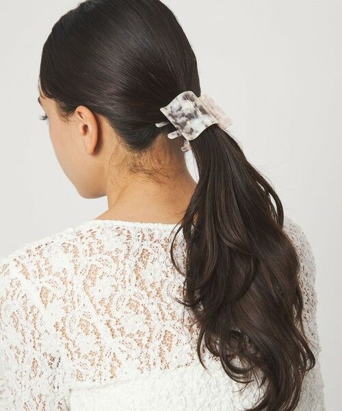 green label relaxing / グリーンレーベル リラクシング ヘアピン | 【WEB限定】スクエアマーブル ヘアクリップ | 詳細9