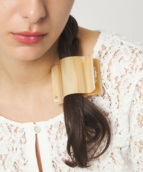 green label relaxing / グリーンレーベル リラクシング ヘアピン | 【WEB限定】スクエアマーブル ヘアクリップ | 詳細18