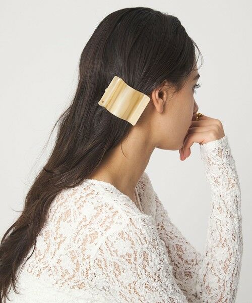 green label relaxing / グリーンレーベル リラクシング ヘアピン | 【WEB限定】スクエアマーブル ヘアクリップ | 詳細20