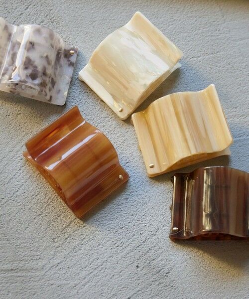 green label relaxing / グリーンレーベル リラクシング ヘアピン | 【WEB限定】スクエアマーブル ヘアクリップ | 詳細21