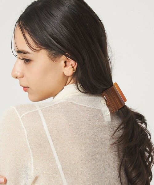 green label relaxing / グリーンレーベル リラクシング ヘアピン | 【WEB限定】スクエアマーブル ヘアクリップ | 詳細24