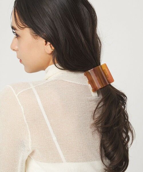 green label relaxing / グリーンレーベル リラクシング ヘアピン | 【WEB限定】スクエアマーブル ヘアクリップ | 詳細26