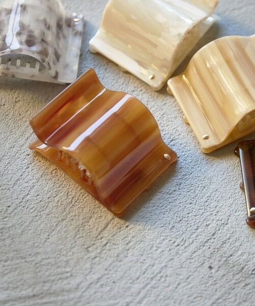 green label relaxing / グリーンレーベル リラクシング ヘアピン | 【WEB限定】スクエアマーブル ヘアクリップ | 詳細22
