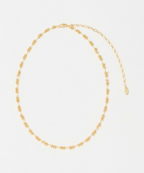 green label relaxing / グリーンレーベル リラクシング ネックレス・ペンダント・チョーカー | ツブツブ チェーン ネックレス（GOLD）