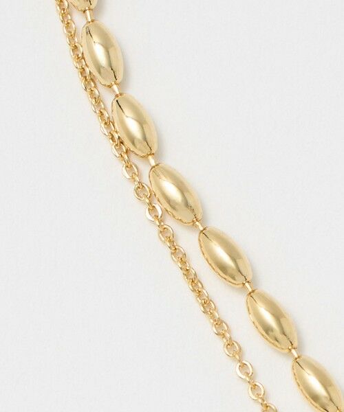 green label relaxing / グリーンレーベル リラクシング ネックレス・ペンダント・チョーカー | 2連チェーン ポコポコチャーム ネックレス | 詳細2