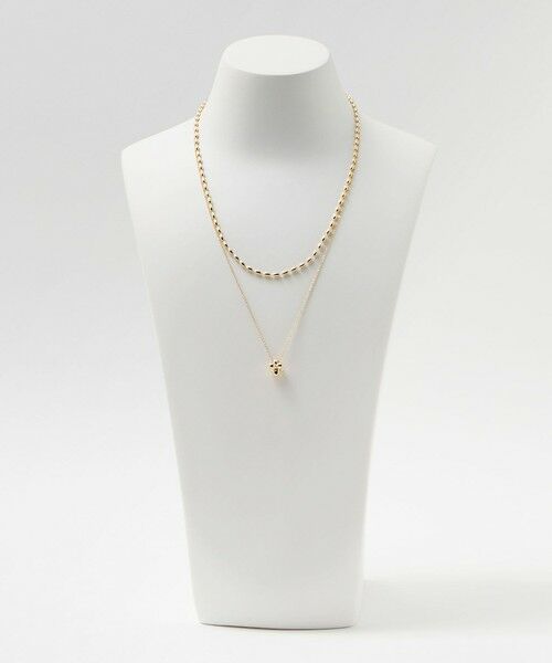 green label relaxing / グリーンレーベル リラクシング ネックレス・ペンダント・チョーカー | 2連チェーン ポコポコチャーム ネックレス | 詳細6