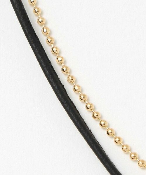 green label relaxing / グリーンレーベル リラクシング ネックレス・ペンダント・チョーカー | 2連チェーン＆コードチャーム ネックレス | 詳細2