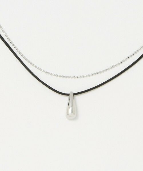 green label relaxing / グリーンレーベル リラクシング ネックレス・ペンダント・チョーカー | 2連チェーン＆コードチャーム ネックレス | 詳細13