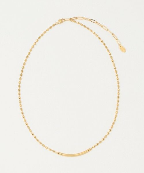 green label relaxing / グリーンレーベル リラクシング ネックレス・ペンダント・チョーカー | バー ボールチェーン ネックレス（GOLD）
