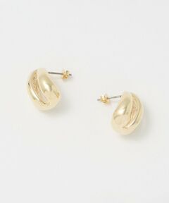 green label relaxing / グリーンレーベル リラクシング ピアス・イヤリング | 3ライン ハーフボール ピアス