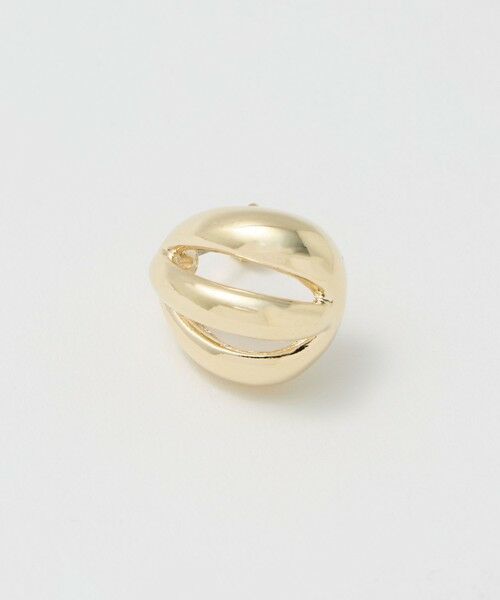 green label relaxing / グリーンレーベル リラクシング ピアス・イヤリング | 3ライン ハーフボール ピアス | 詳細2