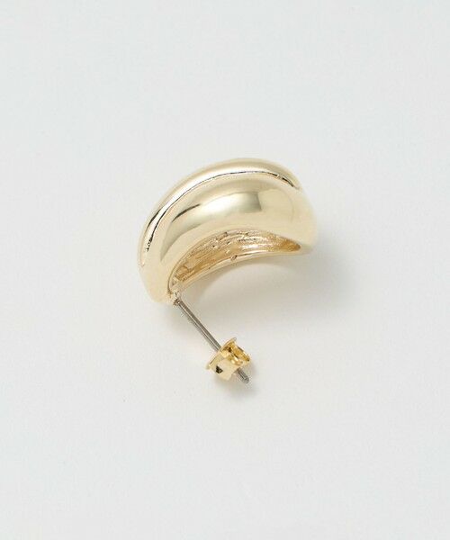 green label relaxing / グリーンレーベル リラクシング ピアス・イヤリング | 3ライン ハーフボール ピアス | 詳細3