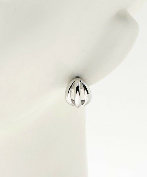 green label relaxing / グリーンレーベル リラクシング ピアス・イヤリング | 3ライン ハーフボール ピアス | 詳細8