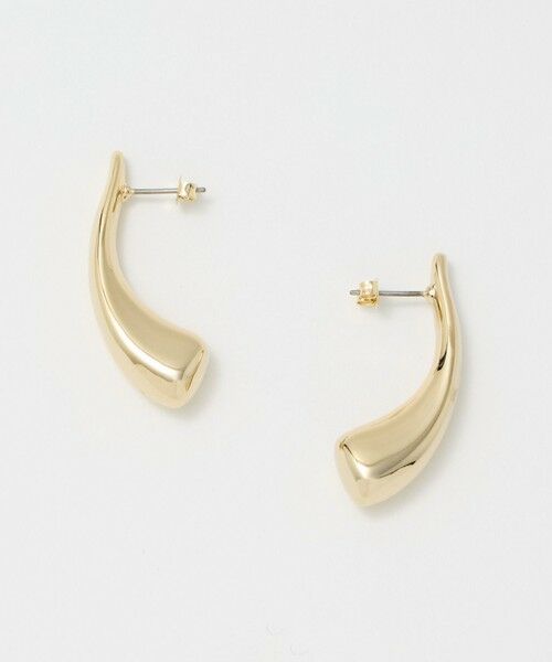 green label relaxing / グリーンレーベル リラクシング ピアス・イヤリング | ドロップバー ピアス（GOLD）