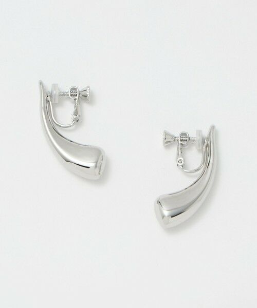 green label relaxing / グリーンレーベル リラクシング ピアス・イヤリング | ドロップバー イヤリング（SILVER）