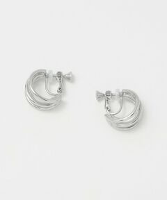 green label relaxing / グリーンレーベル リラクシング ピアス・イヤリング | ラインミックス フープイヤリング