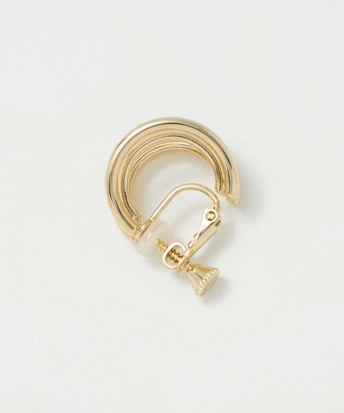 green label relaxing / グリーンレーベル リラクシング ピアス・イヤリング | ラインミックス フープイヤリング | 詳細4