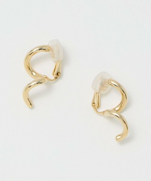 green label relaxing / グリーンレーベル リラクシング ピアス・イヤリング | カーリーライン イヤリング | 詳細3