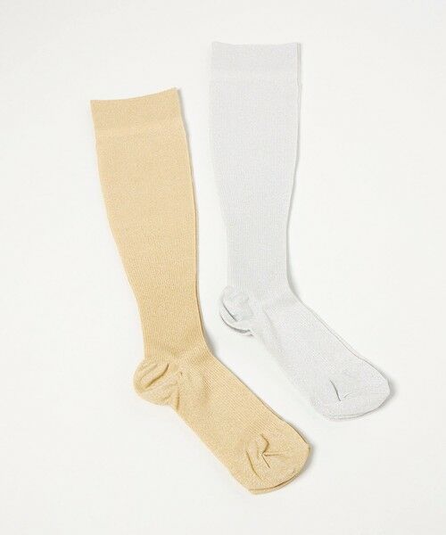 green label relaxing / グリーンレーベル リラクシング ソックス | ＜MAEE＞コンプレッション ソックス （グリッターリブ） / 着圧ソックス / 靴下 | 詳細6