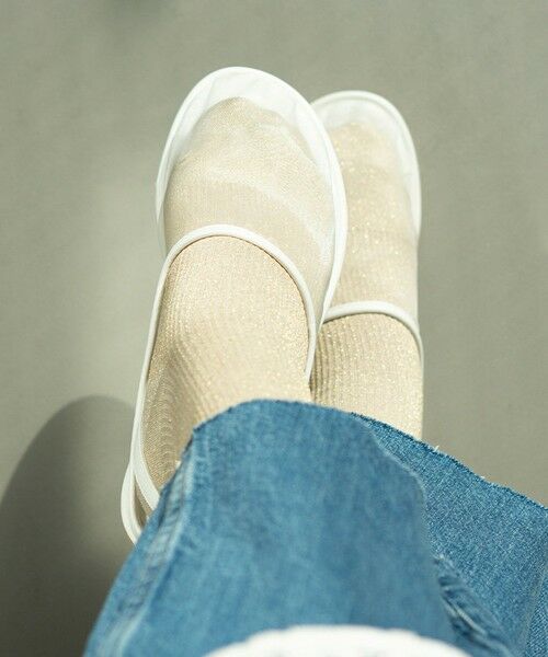 green label relaxing / グリーンレーベル リラクシング ソックス | ＜MAEE＞コンプレッション ソックス （グリッターリブ） / 着圧ソックス / 靴下 | 詳細3