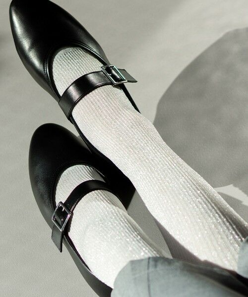 green label relaxing / グリーンレーベル リラクシング ソックス | ＜MAEE＞コンプレッション ソックス （グリッターリブ） / 着圧ソックス / 靴下 | 詳細13