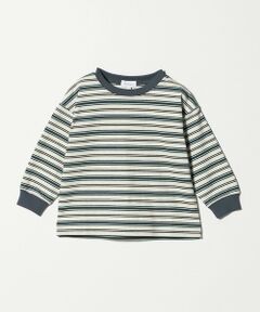 green label relaxing / グリーンレーベル リラクシング カットソー | マルチボーダー Tシャツ / キッズ  100cm-160cm