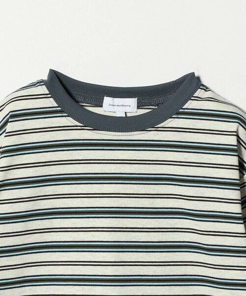 green label relaxing / グリーンレーベル リラクシング カットソー | マルチボーダー Tシャツ / キッズ 100cm-160cm | 詳細2