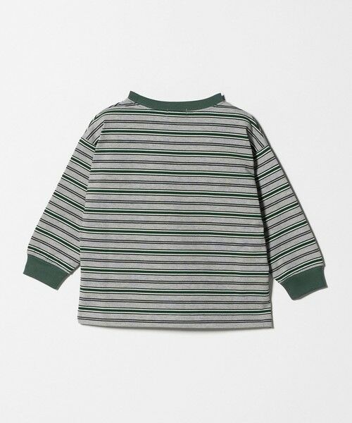 green label relaxing / グリーンレーベル リラクシング カットソー | マルチボーダー Tシャツ / キッズ 100cm-160cm | 詳細4