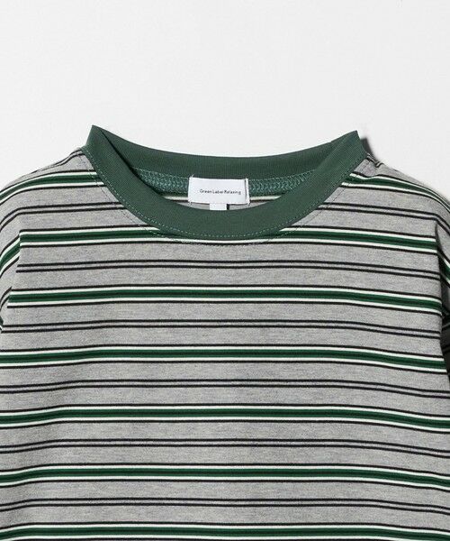 green label relaxing / グリーンレーベル リラクシング カットソー | マルチボーダー Tシャツ / キッズ 100cm-160cm | 詳細5
