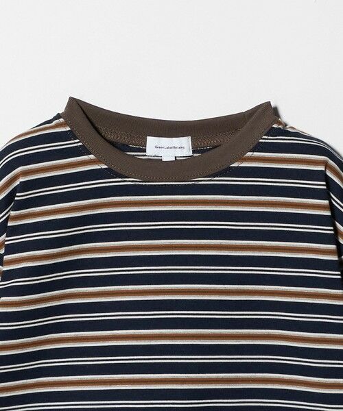 green label relaxing / グリーンレーベル リラクシング カットソー | マルチボーダー Tシャツ / キッズ 100cm-160cm | 詳細12