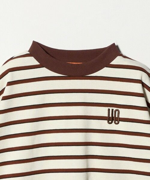 green label relaxing / グリーンレーベル リラクシング カットソー | 【別注】＜UNIVERSAL OVERALL＞ボーダー ロングスリーブ / キッズ  100cm-130cm | 詳細4