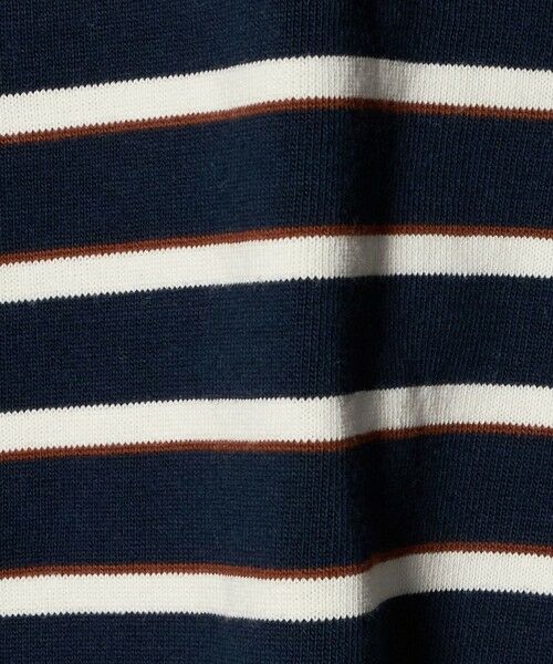 green label relaxing / グリーンレーベル リラクシング カットソー | 【別注】＜UNIVERSAL OVERALL＞ボーダー ロングスリーブ / キッズ  100cm-130cm | 詳細13