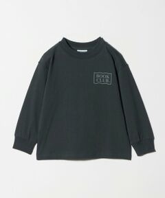 green label relaxing / グリーンレーベル リラクシング カットソー | 【別注】＜BOOK CLUB＞ロゴ ロングスリーブTシャツ / キッズ  110cm-130cm