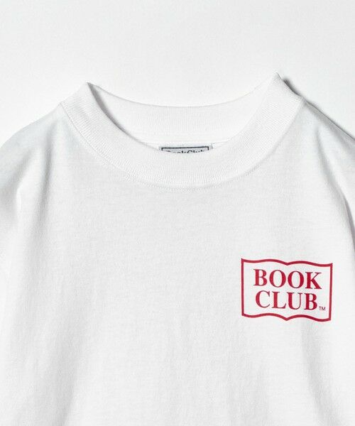 green label relaxing / グリーンレーベル リラクシング カットソー | 【別注】＜BOOK CLUB＞ロゴ ロングスリーブTシャツ / キッズ  110cm-130cm | 詳細7