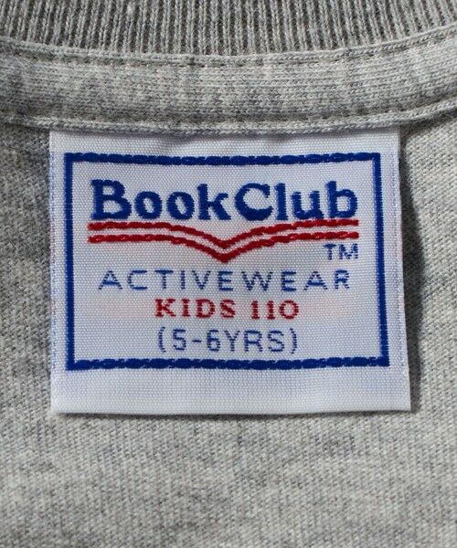 green label relaxing / グリーンレーベル リラクシング カットソー | 【別注】＜BOOK CLUB＞ロゴ ロングスリーブTシャツ / キッズ  110cm-130cm | 詳細11