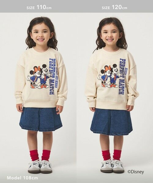 green label relaxing / グリーンレーベル リラクシング スウェット | 【別注】＜Disney＞裏毛 プルオーバー / キッズ  100cm-130cm | 詳細3
