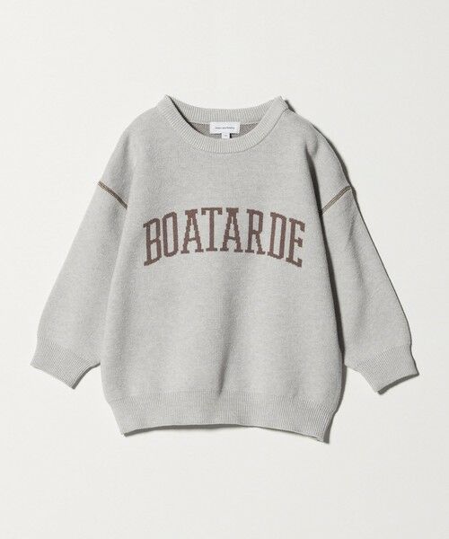 green label relaxing / グリーンレーベル リラクシング ニット・セーター | ロゴジャガード ニットプルオーバー / キッズ  100cm-160cm | 詳細4