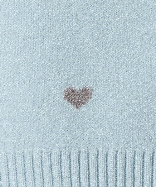green label relaxing / グリーンレーベル リラクシング ニット・セーター | ハートジャガード プルオーバー / キッズ  100cm-160cm | 詳細7