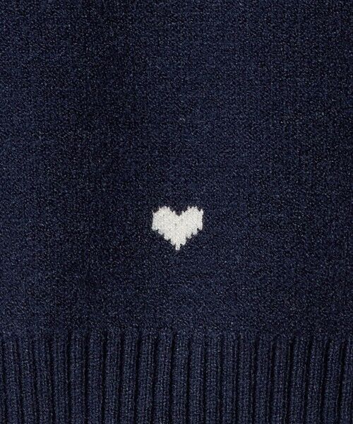 green label relaxing / グリーンレーベル リラクシング ニット・セーター | ハートジャガード プルオーバー / キッズ  100cm-160cm | 詳細11