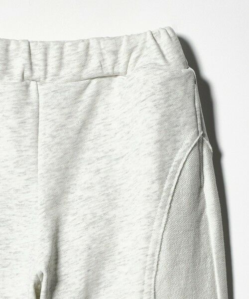green label relaxing / グリーンレーベル リラクシング その他パンツ | 裏毛 切り替え ワイドパンツ / キッズ 100cm-160cm | 詳細3