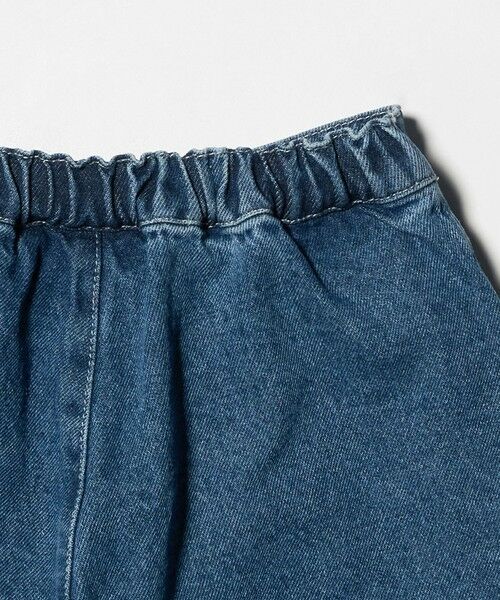 green label relaxing / グリーンレーベル リラクシング ショート・ハーフ・半端丈パンツ | デニム タックキュロット パンツ / キッズ 100cm-160cm | 詳細16