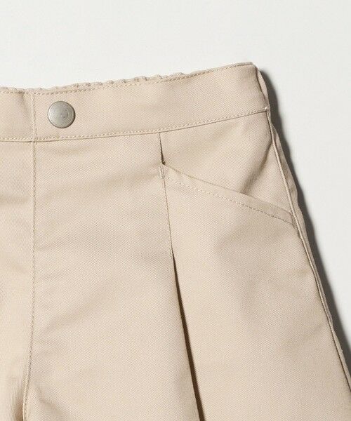 green label relaxing / グリーンレーベル リラクシング ショート・ハーフ・半端丈パンツ | ツイルタック キュロットパンツ 100cm-160cm | 詳細14