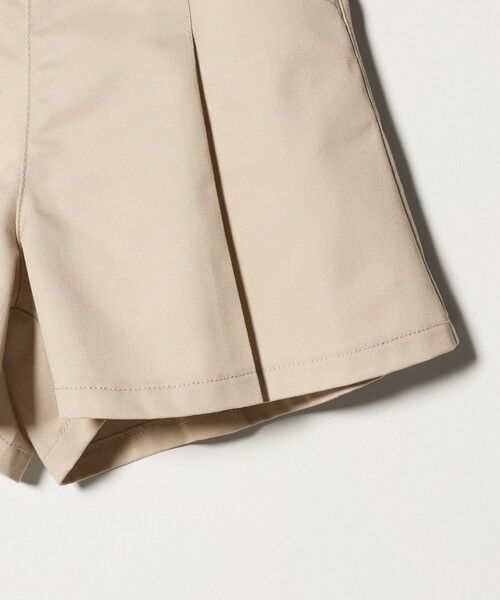 green label relaxing / グリーンレーベル リラクシング ショート・ハーフ・半端丈パンツ | ツイルタック キュロットパンツ 100cm-160cm | 詳細18