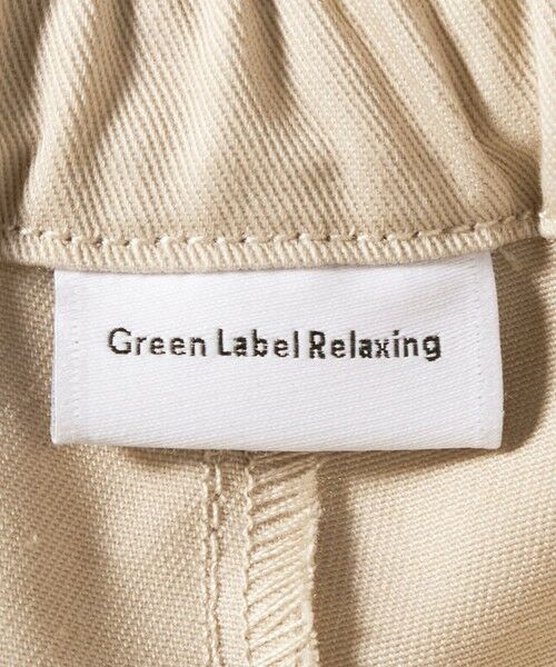 green label relaxing / グリーンレーベル リラクシング ショート・ハーフ・半端丈パンツ | ツイルタック キュロットパンツ 100cm-160cm | 詳細21