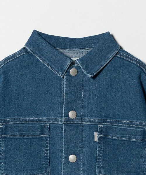 green label relaxing / グリーンレーベル リラクシング その他アウター | デニム ブルゾン / キッズ  ストレッチ 100cm-160cm | 詳細23